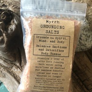 Myrrh Grounding Salts