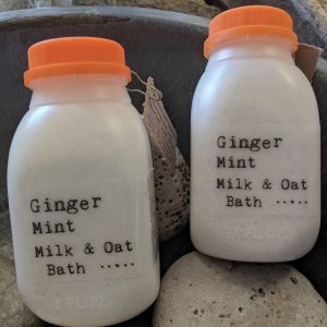 Ginger-Mint Milk Bath