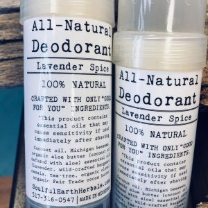 All-Natural Deodorant (Lavender Spice)