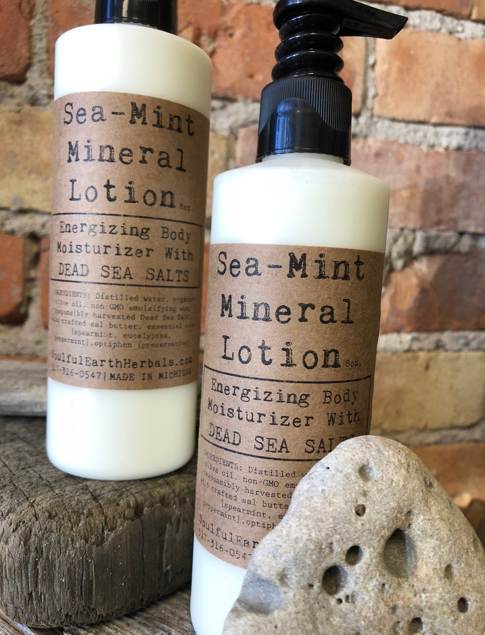 Sea-Mint Mineral Lotion – Soulful Herbals
